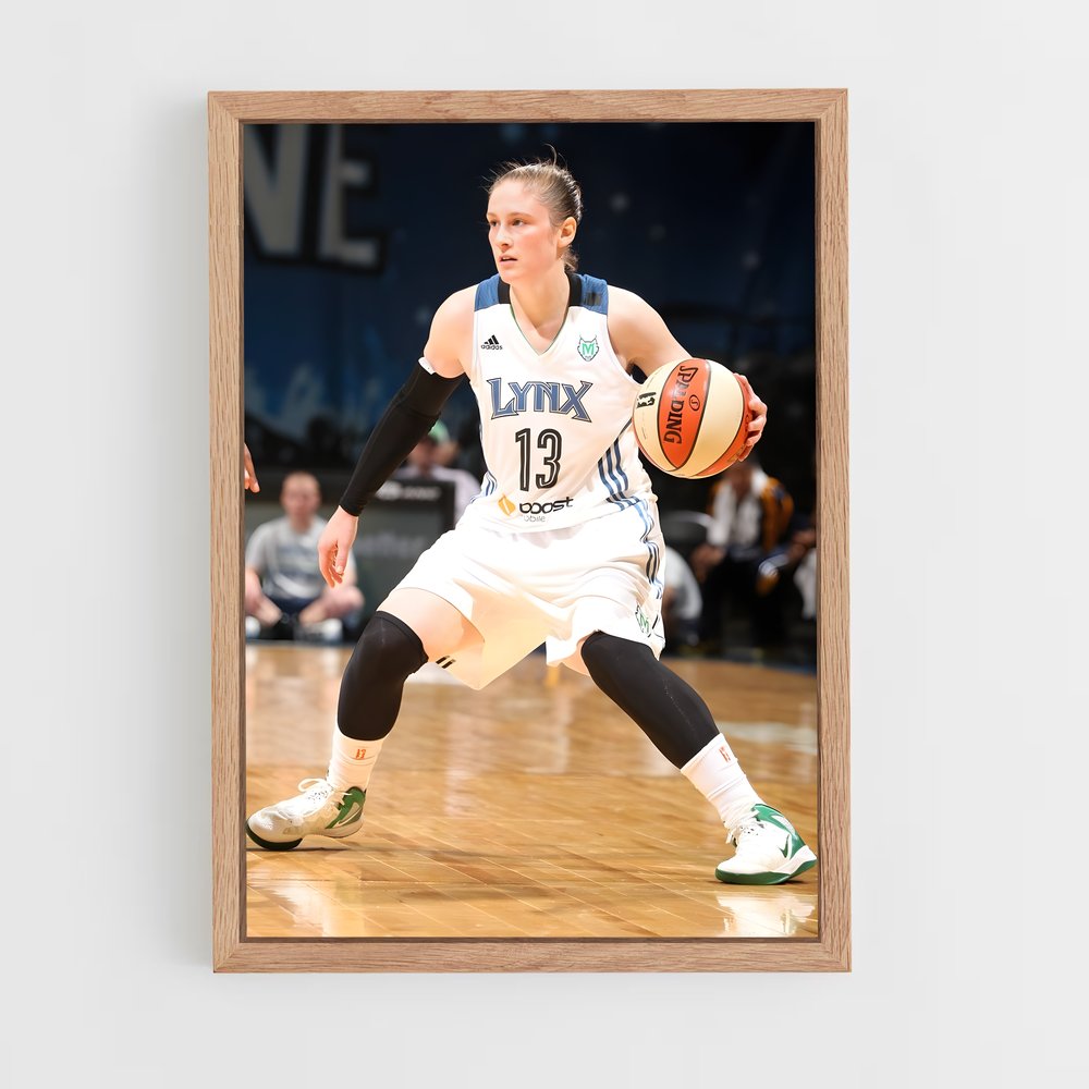 Poster Slam Dunk Queen – affiche Basketball (vue 4)